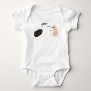Body Para Bebê Onsie engraçado do ouriço bonito