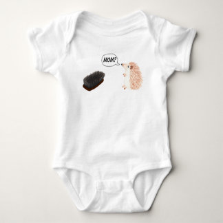 Body Para Bebê Onsie engraçado do ouriço bonito
