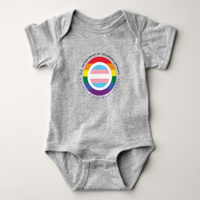 Body Para Bebê Onsie Pride EOVAHCS (Frente)
