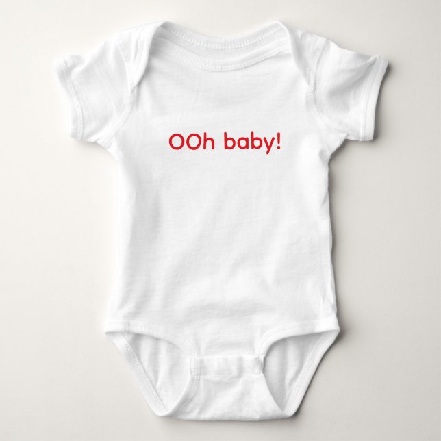Body Para Bebê Ooh bebê (Frente)