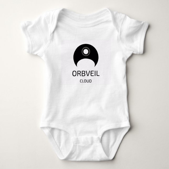 Body Para Bebê Orbveil Cloud Baby One Peças (Frente)