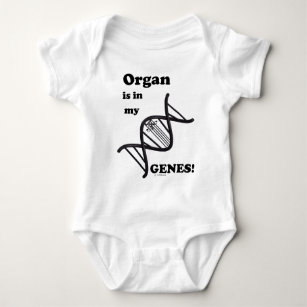 Body Para Bebê Orgão Está Em Meus Genes