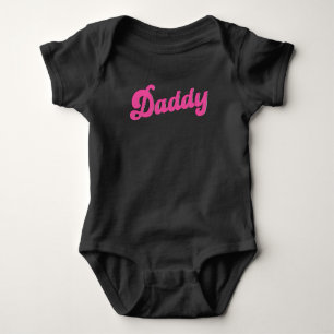 Body Para Bebê Orgulho Gay LGBT Urso Rosa Pai Gay 