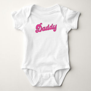 Body Para Bebê Orgulho Gay LGBT Urso Rosa Pai Gay 