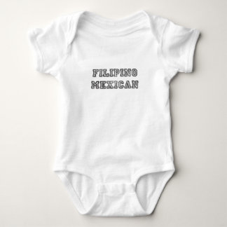 Body Para Bebê Orgulhoso ser mexicano filipino
