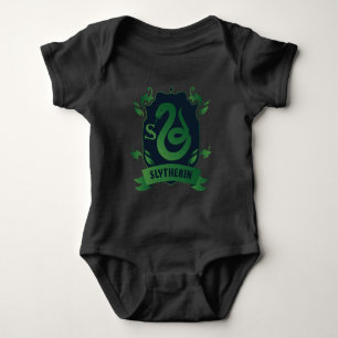 Body Para Bebê Ornamentado SLYTHERIN™ House Crest