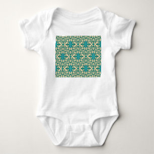 Body Para Bebê Ornamento Floral: Moderno Fashionável Sem Semente