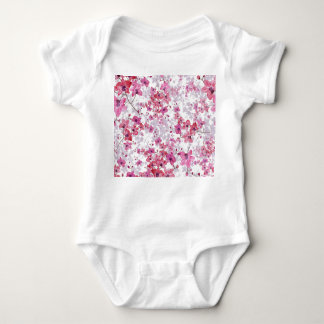 Body Para Bebê Orquídea: beleza vermelha singular.