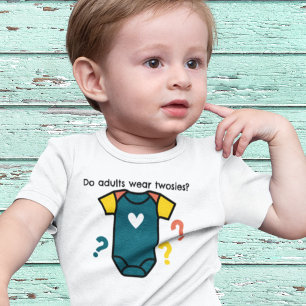 Body Para Bebê Os Adultos Vestem Gêmeos?