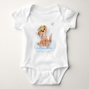 Body Para Bebê Os anjos vêm em todos os formulários