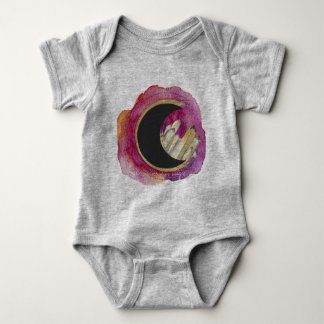 Body Para Bebê Os cristais "universo são" bodysuit holístico
