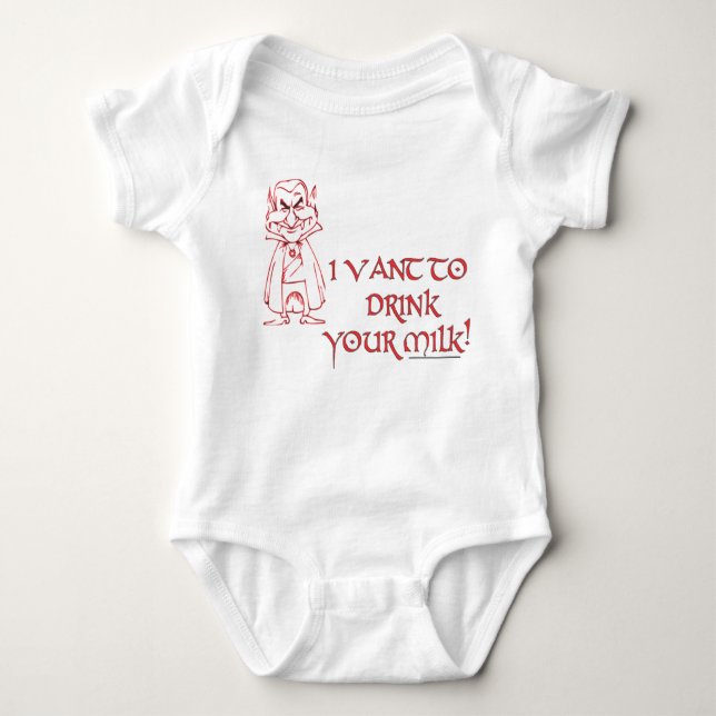 Body Para Bebê Otário do leite (Frente)