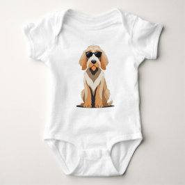 Body Para Bebê Otterhound legal com Sunnies