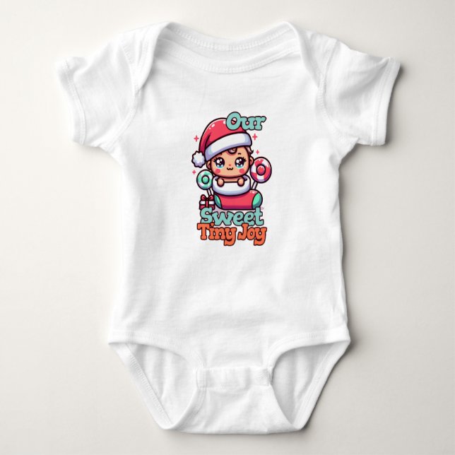 Body Para Bebê Our Sweet Tiny Joy Baby Bodysuits (Frente)
