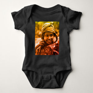 Body Para Bebê Ouro Magrebe Garota Tunisina Djerba Baby Bod