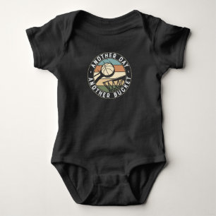 Body Para Bebê Outro Dia Balde   Design de basquetebol