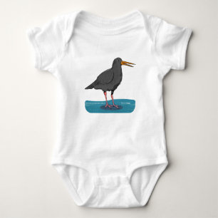 Body Para Bebê Oystercatcher Tōrea pango variável