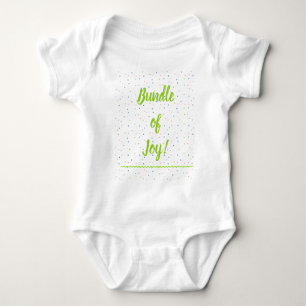 Body Para Bebê "Pacote de alegria!" Bebê uma parte