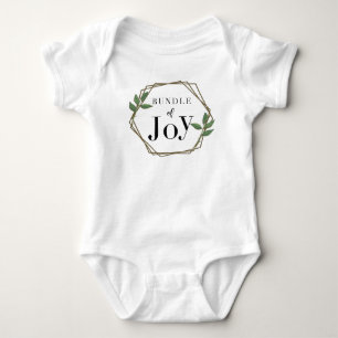 Body Para Bebê Pacote De Joy Geométrico Bebê De Fato