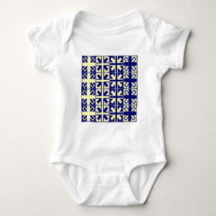 Body Para Bebê Padrão Cruzado Cristão 2