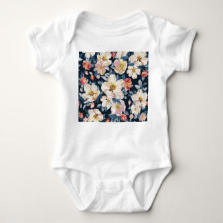 Body Para Bebê Padrão de Elegância de Árvore de Maçã Brilhante