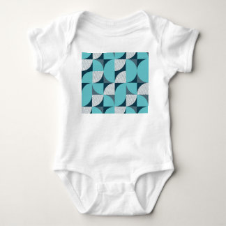 Body Para Bebê Padrão de forma geométrica criativa