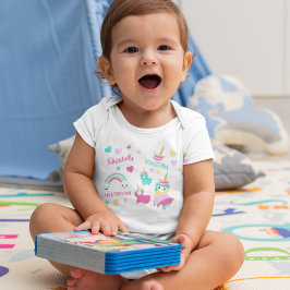Body Para Bebê Padrão de Pastel de Lebolão-de-Corte