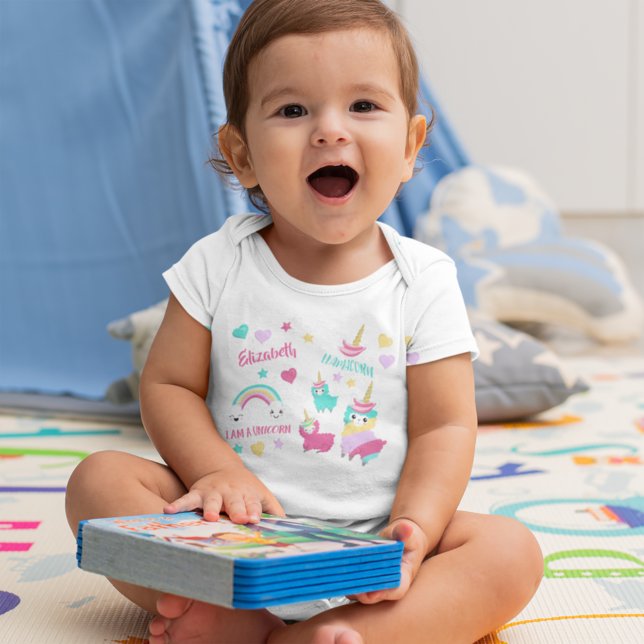 Body Para Bebê Padrão de Pastel de Lebolão-de-Corte (Criador carregado)