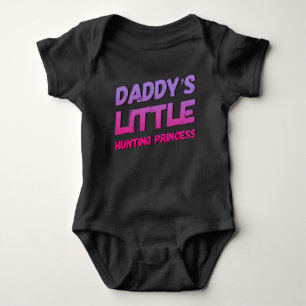 Body Para Bebê Pai De Casaco Caçando Princesa De Bebê