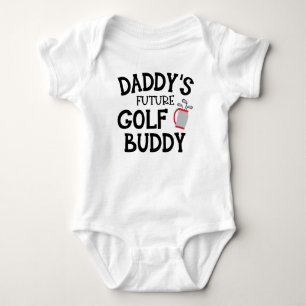 Body Para Bebê Pai Futuro Fofo De Bebê De Golfe