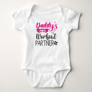 Body Para Bebê Pai Gym Bebê Cresce Presentes Engraçados