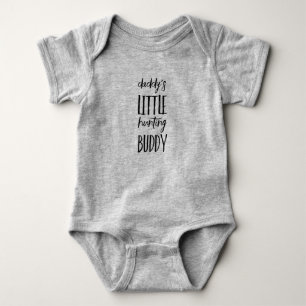 Body Para Bebê Pai Little Hunting Buddy