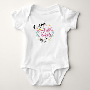 Body Para Bebê Pai Little Princess