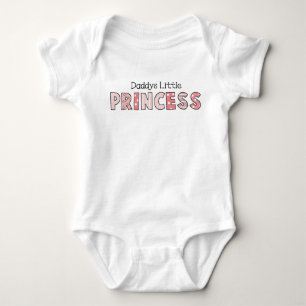 Body Para Bebê Pai Princesa Menina