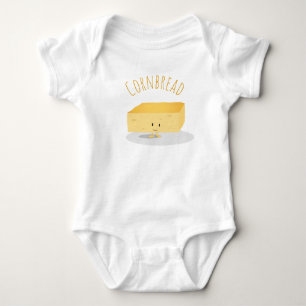 Body Para Bebê Palavra Quadrada Amarela Sorrindo