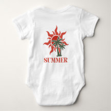 Palmeiras de Verão Sol Retro Tropical