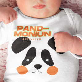 Body Para Bebê Panda  Activated