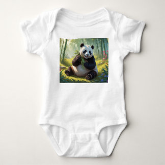 Body Para Bebê Panda Baby Bodydress