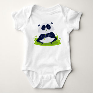 Body Para Bebê Panda Bodyfatos