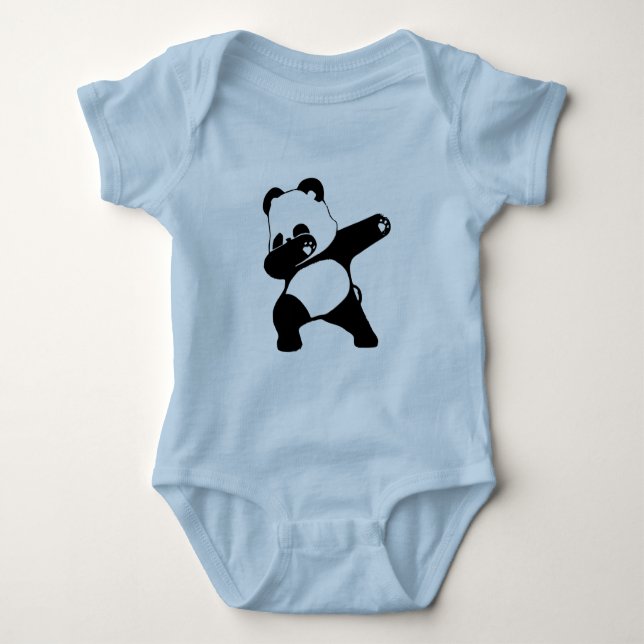 Body Para Bebê Panda Dabbing  (Frente)