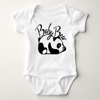 Body Para Bebê panda do urso do bebê