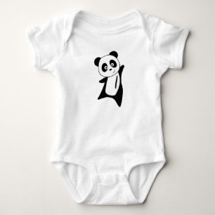 Body Para Bebê Panda Doce Para Crianças E Amantes de os animais