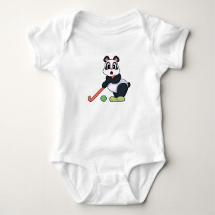 Body Para Bebê Panda Field Hockey stick