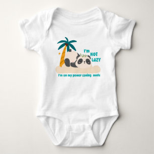 Body Para Bebê Panda preguiçoso fofo
