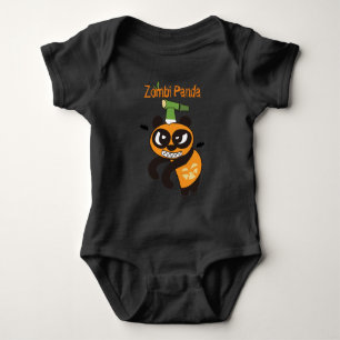 Body Para Bebê Panda Zumbi
