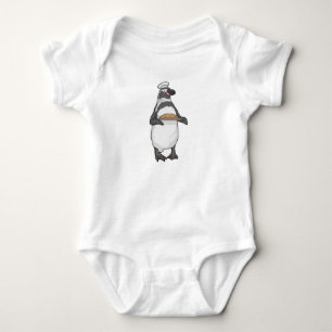 Body Para Bebê Pão de Pinguim