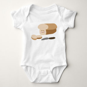 Body Para Bebê Pão Feliz