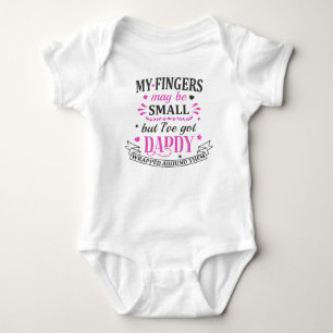 Body Para Bebê Papai Bonito