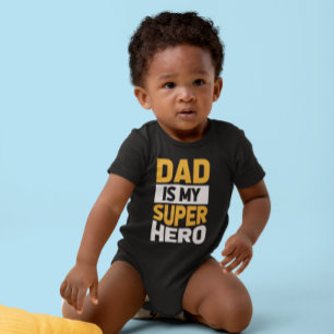 Body Para Bebê Papai É Meu Super Herói