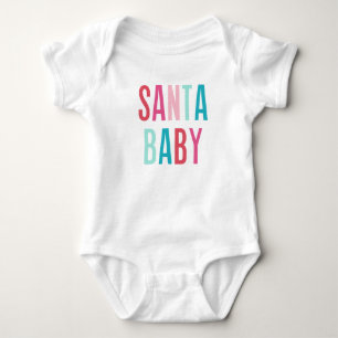 Body Para Bebê "Papais noeis Bebê" Natal Feriado Bebê Fachado